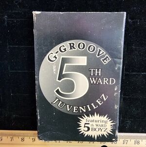 1994 Cassette Single Juvenilz G GROOVE w/5th Ward Boyz Used Tested Works